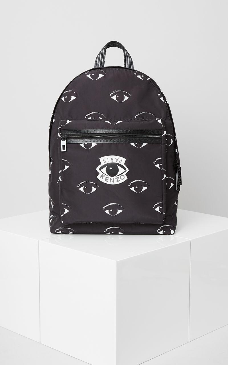 kenzo multi eye backpack