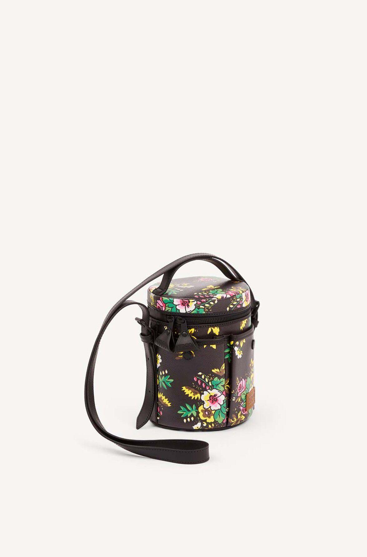 KENZO Courier 'pop Bouquet' Bucket Bag in Black | Lyst