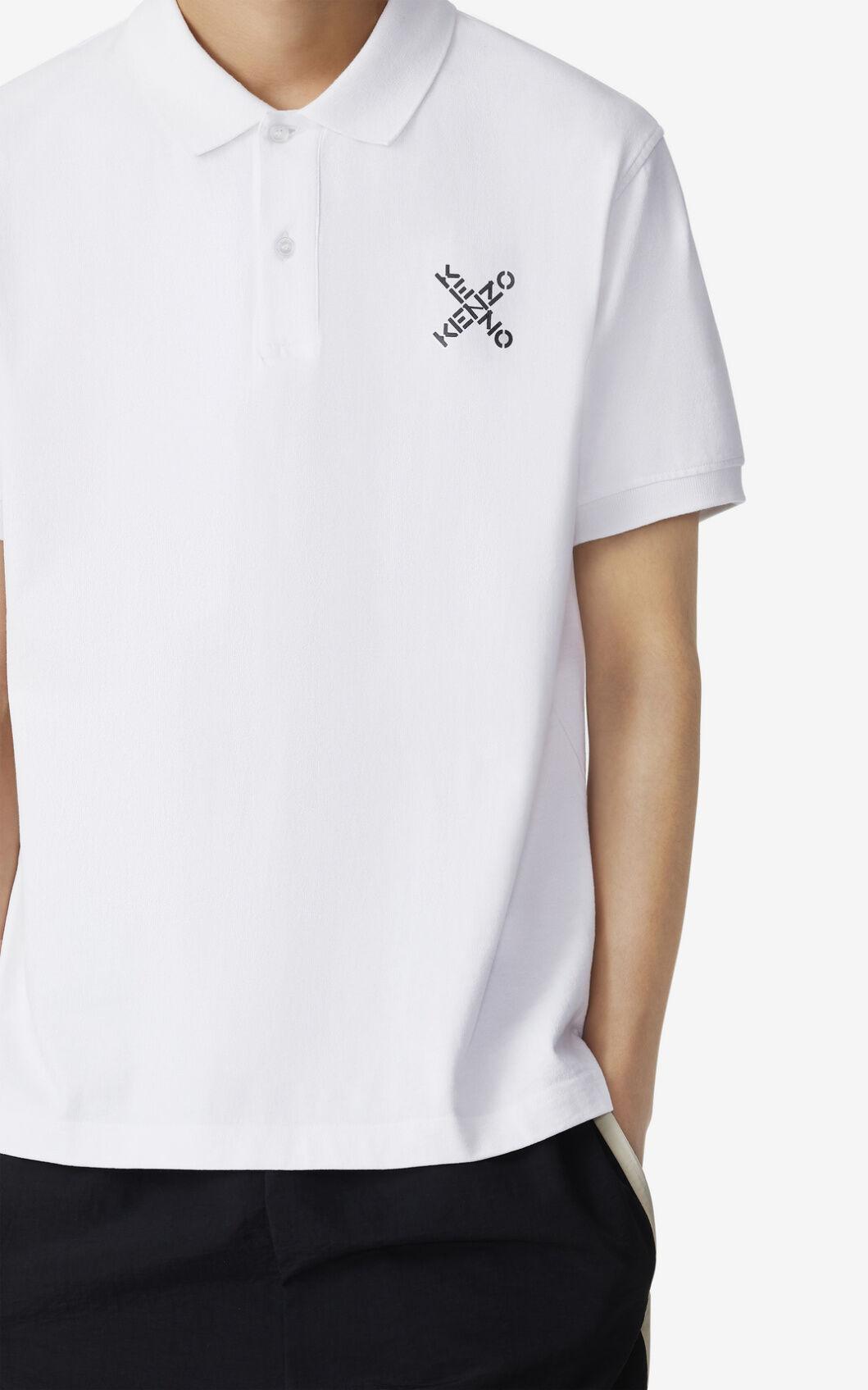 white kenzo polo