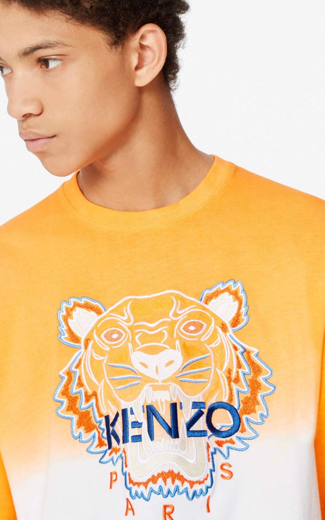 KENZO T-Shirt Tiger mit Farbverlauf für Herren | Lyst DE