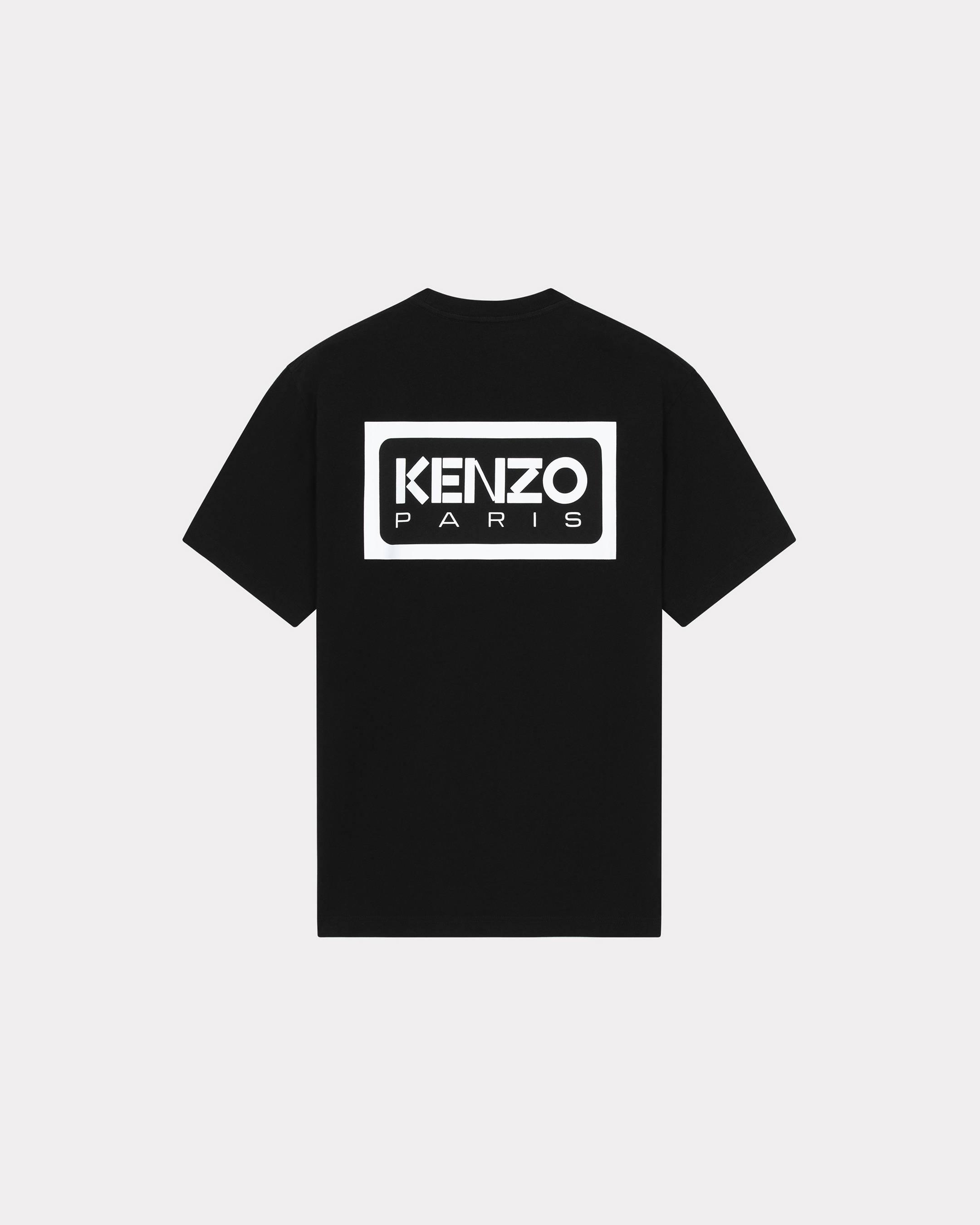 KENZO 'bicolor Paris' Classic Two-tone Embroidered T-shirt in