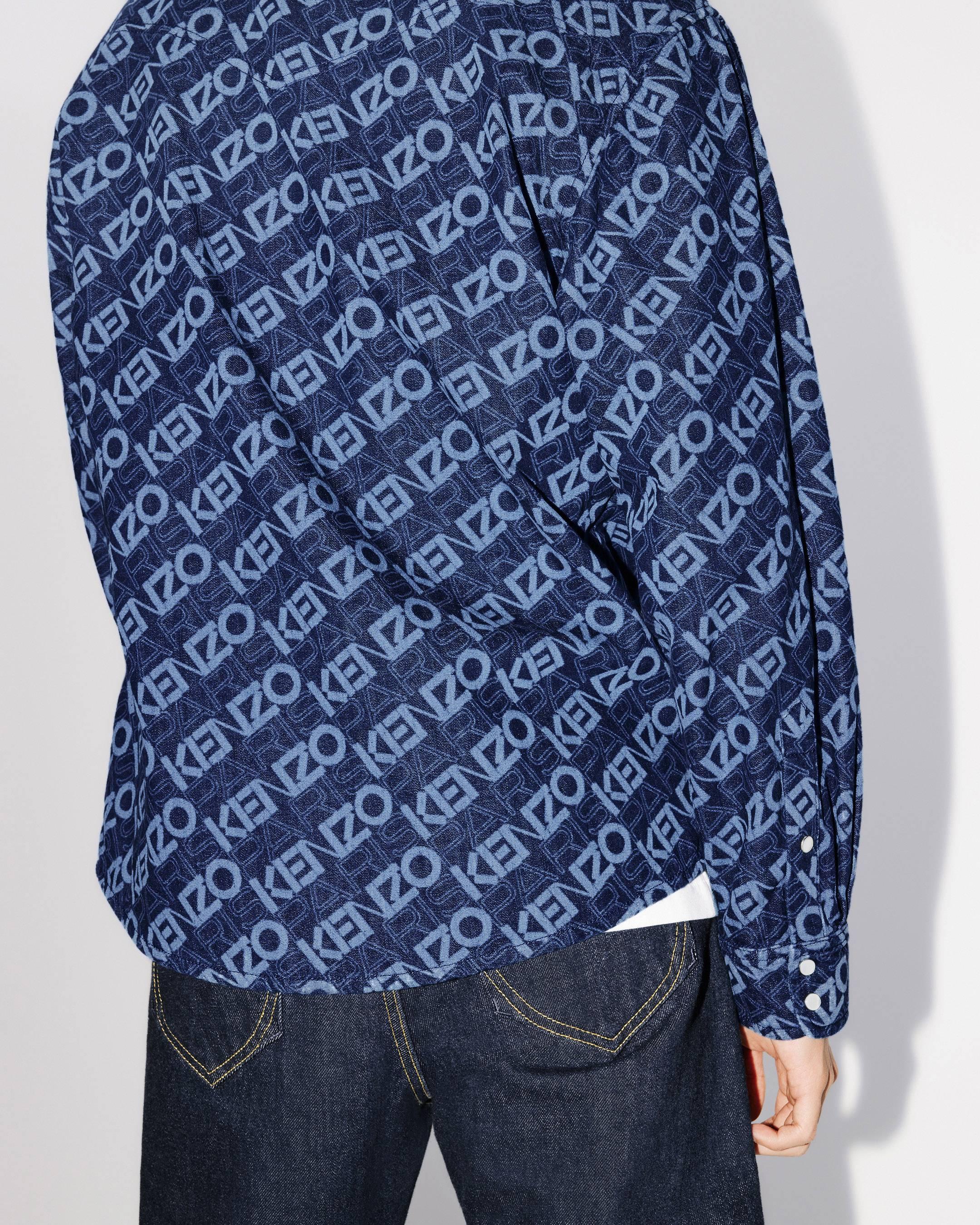 Kenzo blue Bandana Print Sweatshirt