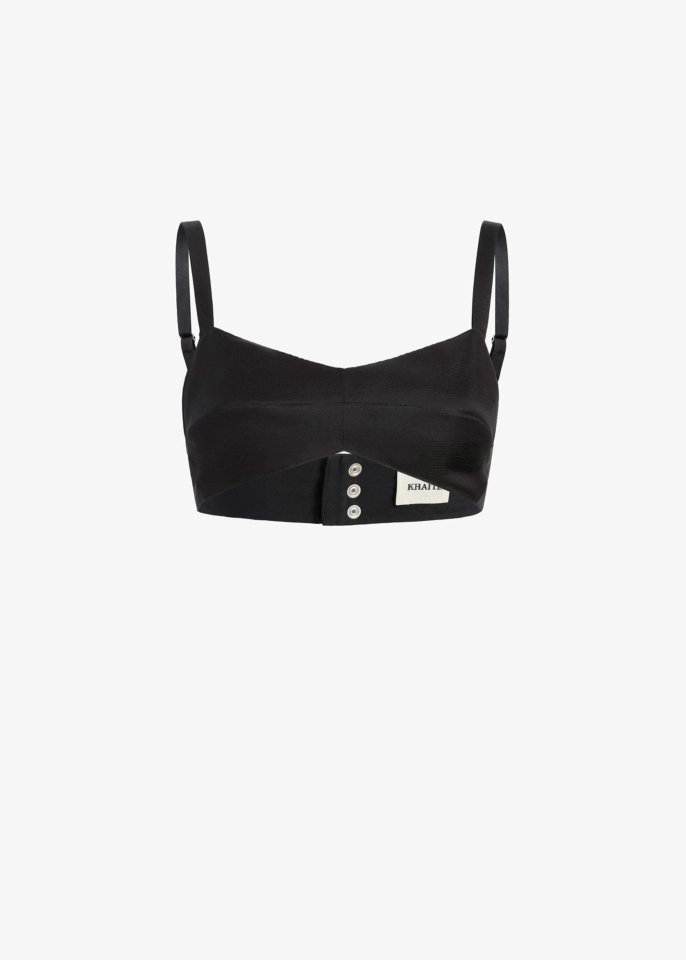 ブラジャー KHAITE Bras and tops KHAITE | Tops | Khaite Womens Indira Check Ruched Bra Top
