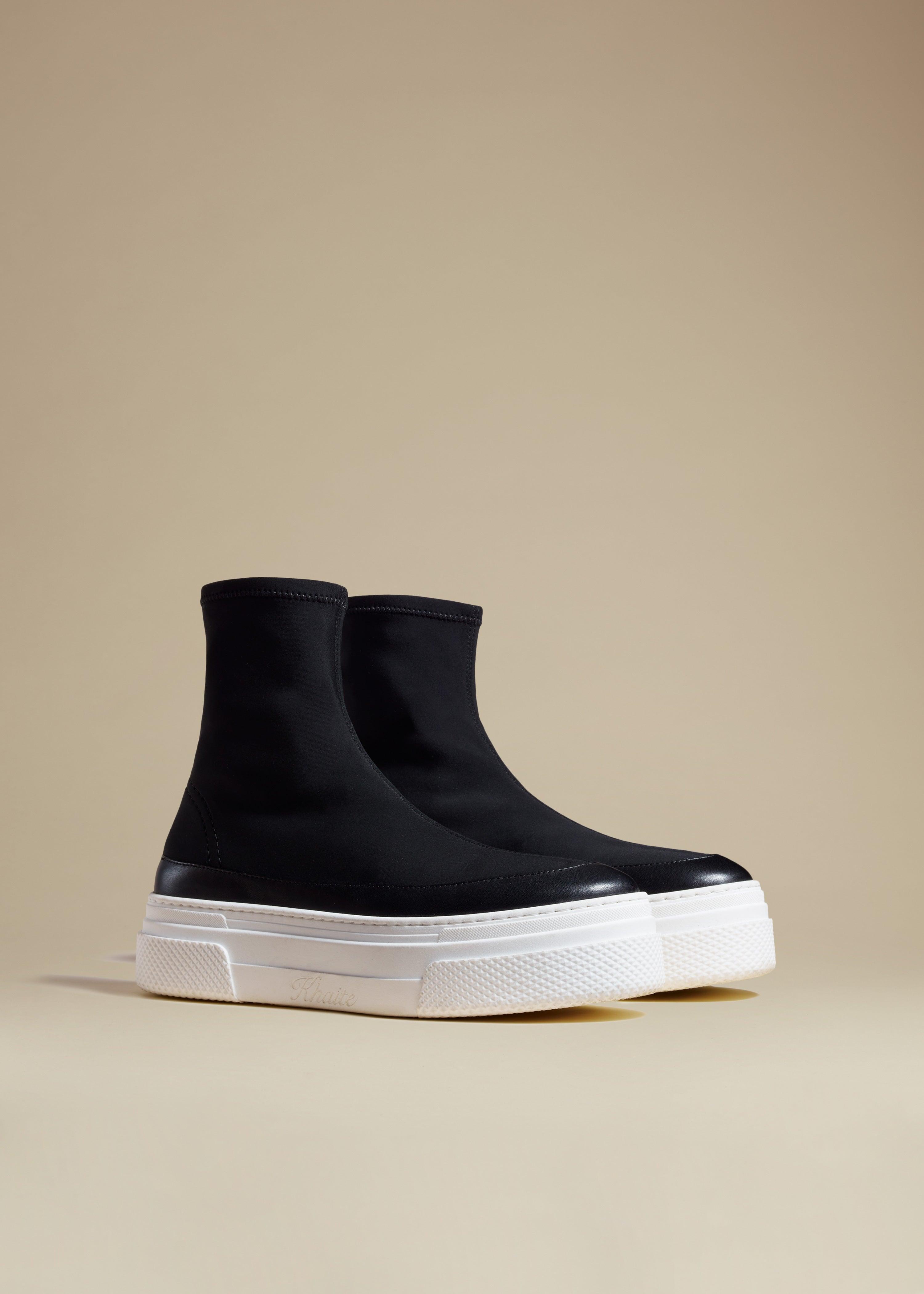 Khaite The Ludlow Sneaker in Black | Lyst