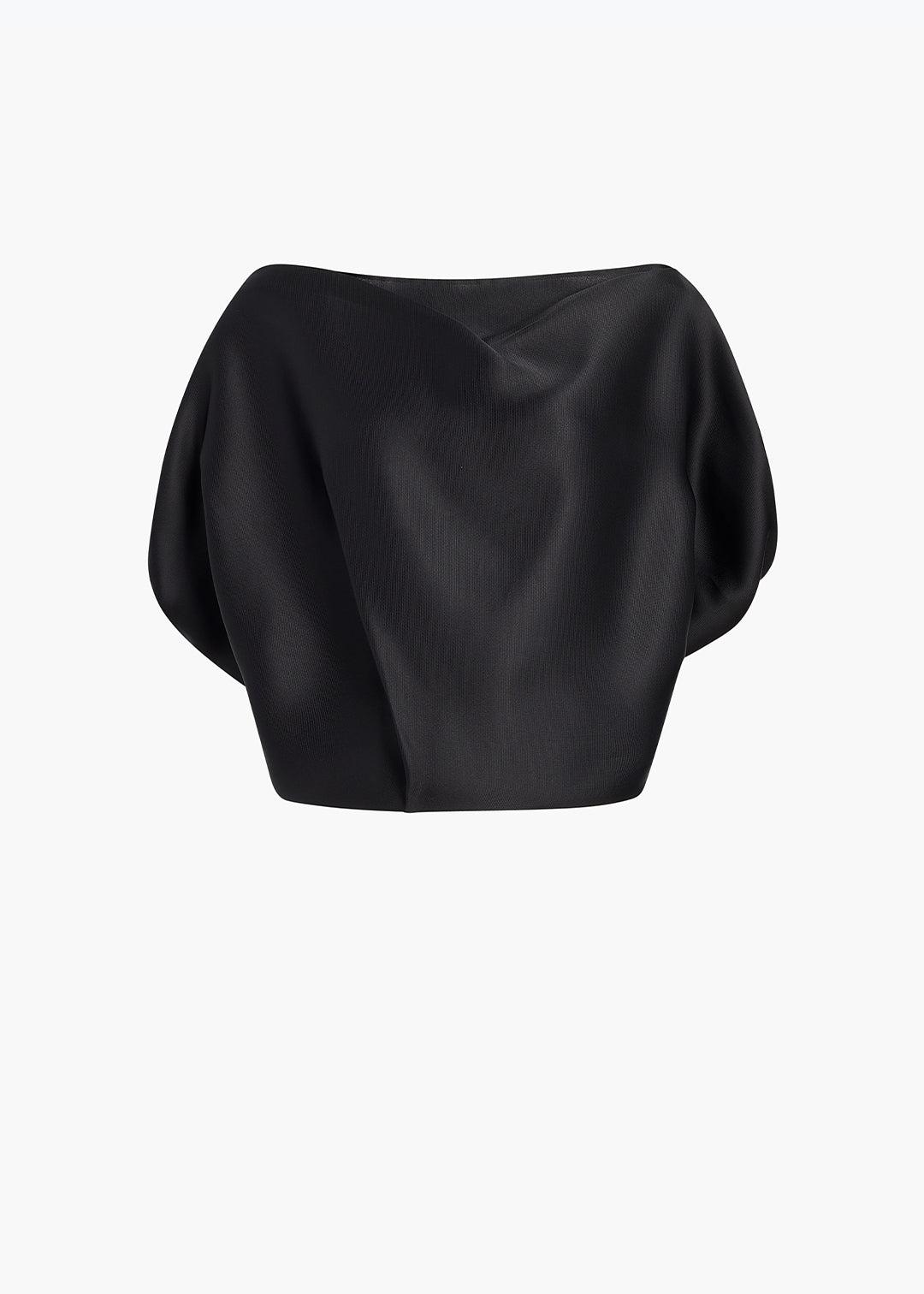 KHAITE Niles Top in Black | Lyst