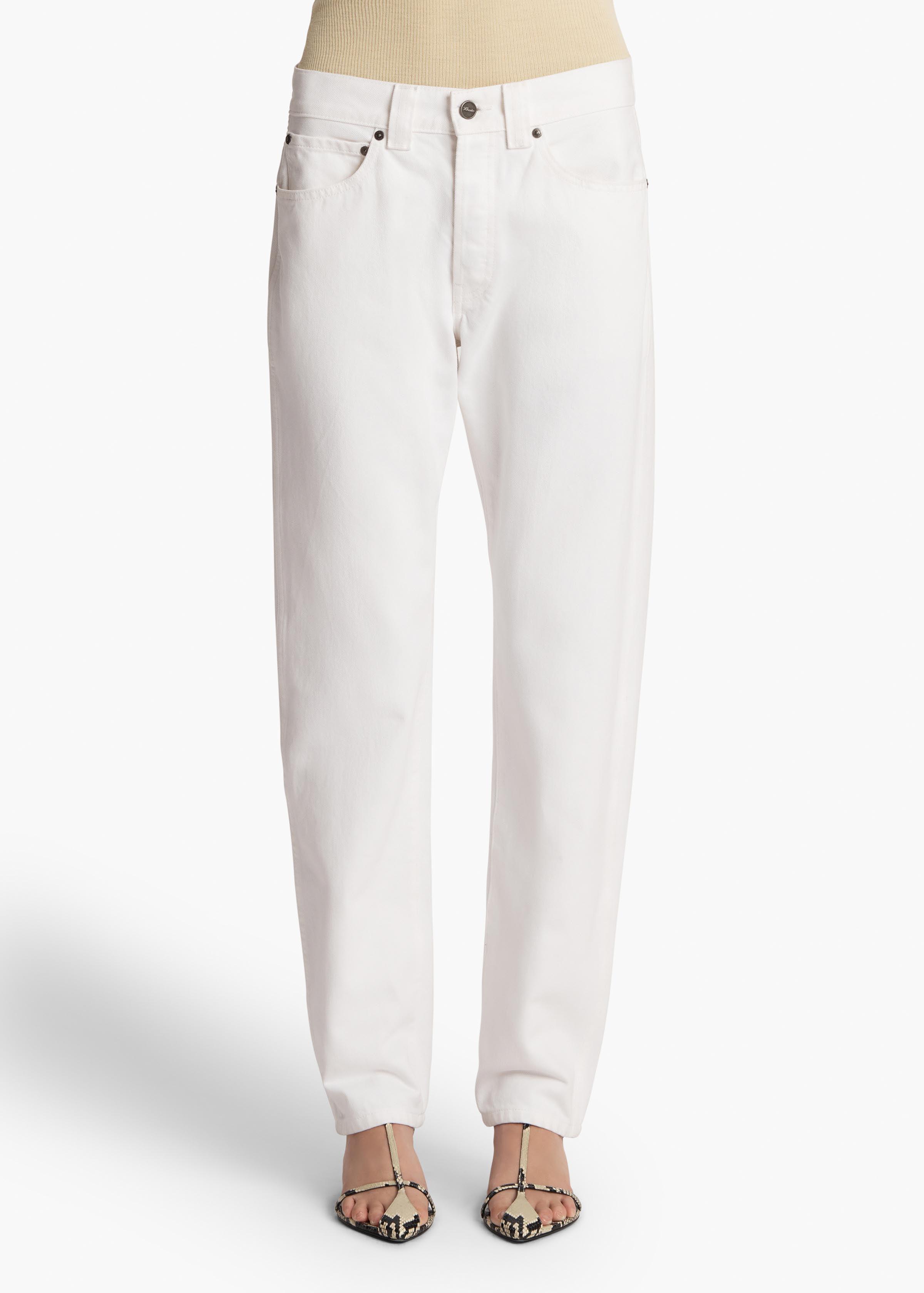 【関税込み】KHAITE ホワイト Callum ジーンズ Callum Jean in White – KHAITE
