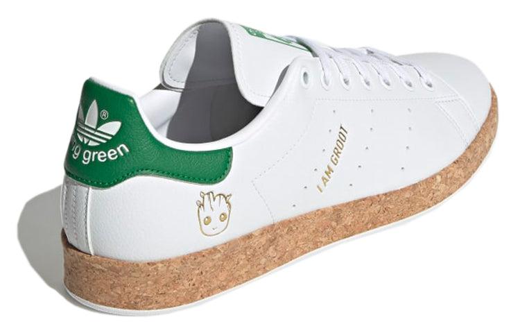 adidas Marvel X Stan Smith 'I Am Groot' in White for Men | Lyst UK
