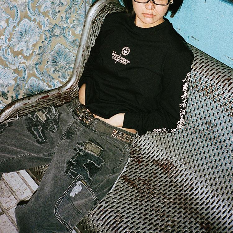 Supreme Blackmeans L/S Tee ロンT Supreme Faces L⁄S Tee Black Men