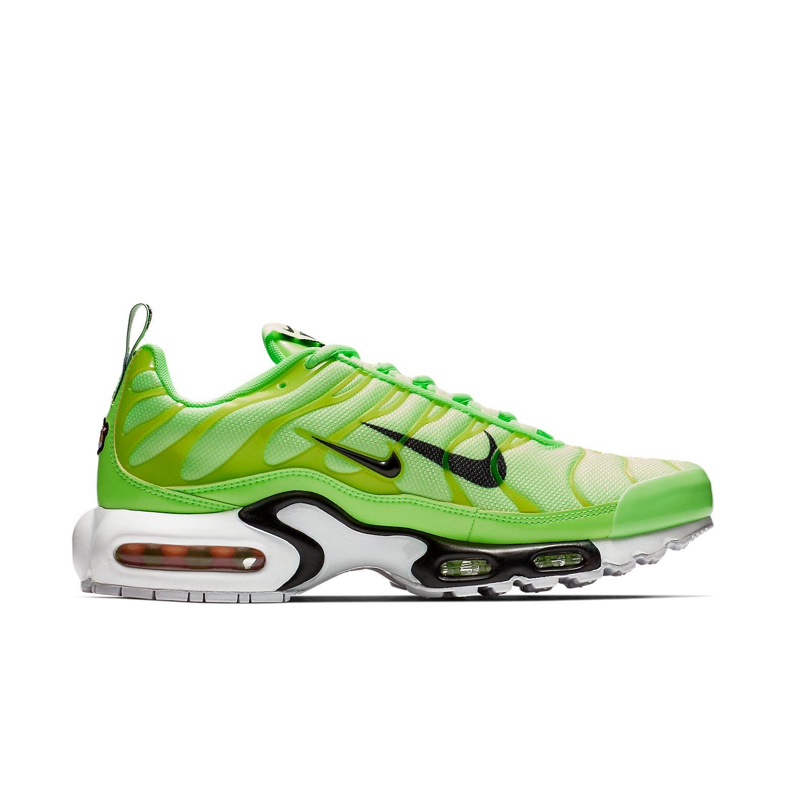 lime green nike tn