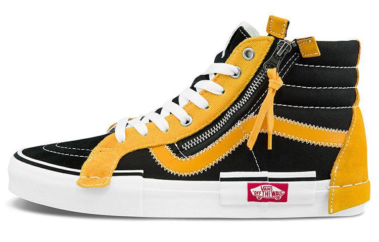 Vans Sk-hi Reissue Cap Skate Shoes Black/yellow for Men | Lyst