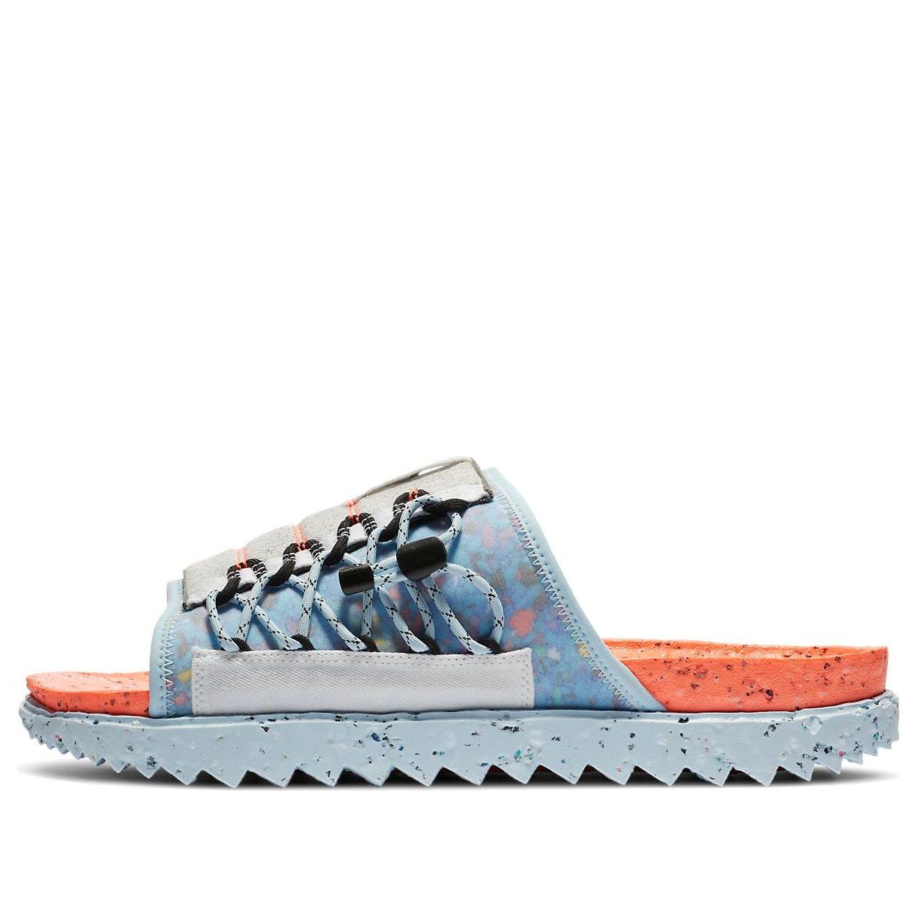 nike asuna crater slide black