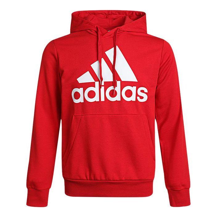 adidas Adida B Ft Hd Ogo Printing Drawtring Port Puover Red for Men | Lyst