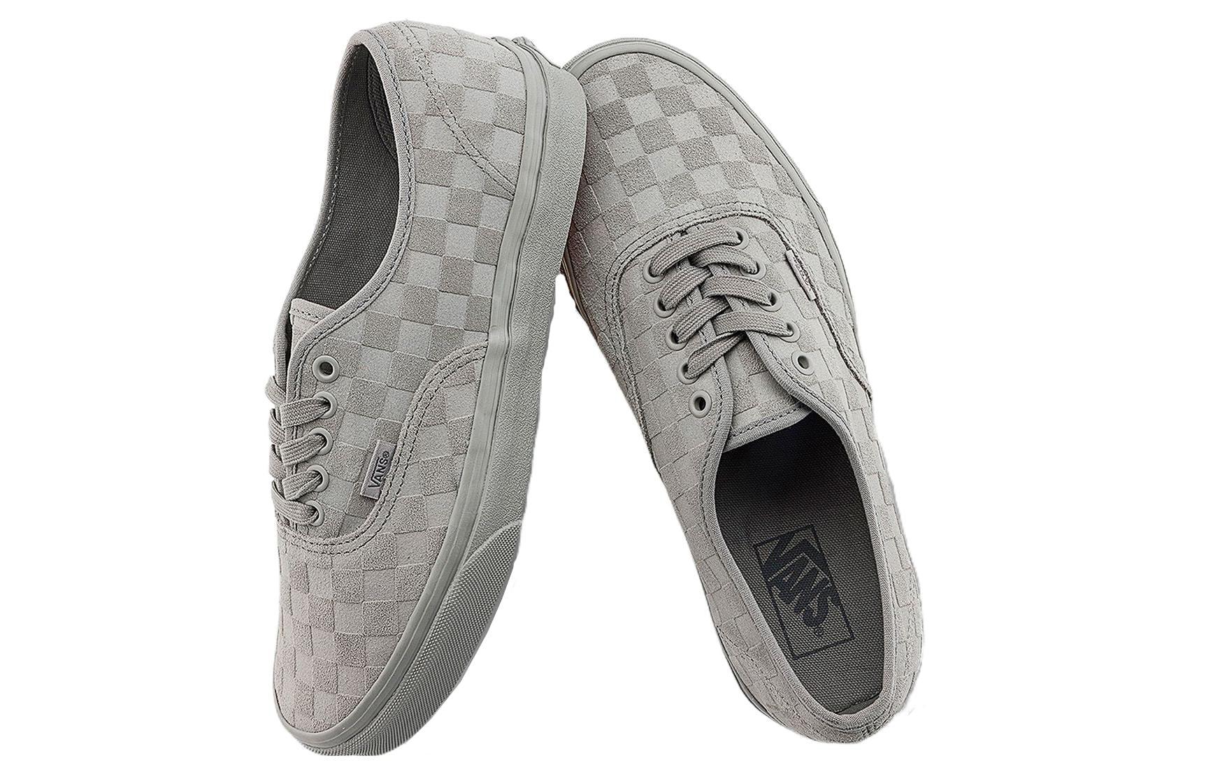 Vans Authentic 'Mono Checkerboard' in Gray for Men | Lyst