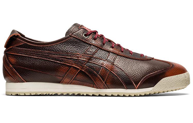 Uundgåelig Modernisere bekendtskab Onitsuka Tiger Mexico Sd Running Shoes Black/red/brown for Men | Lyst