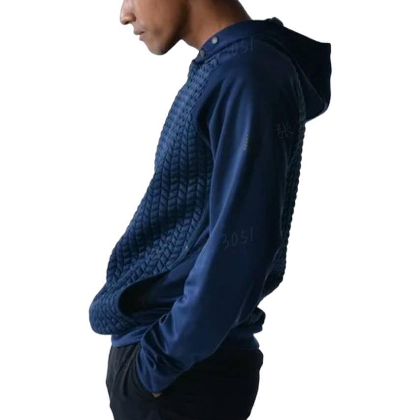 New Balance R.W.Tech Heat Loft Pullover Hoodie Natural in Blue for Men Lyst UK