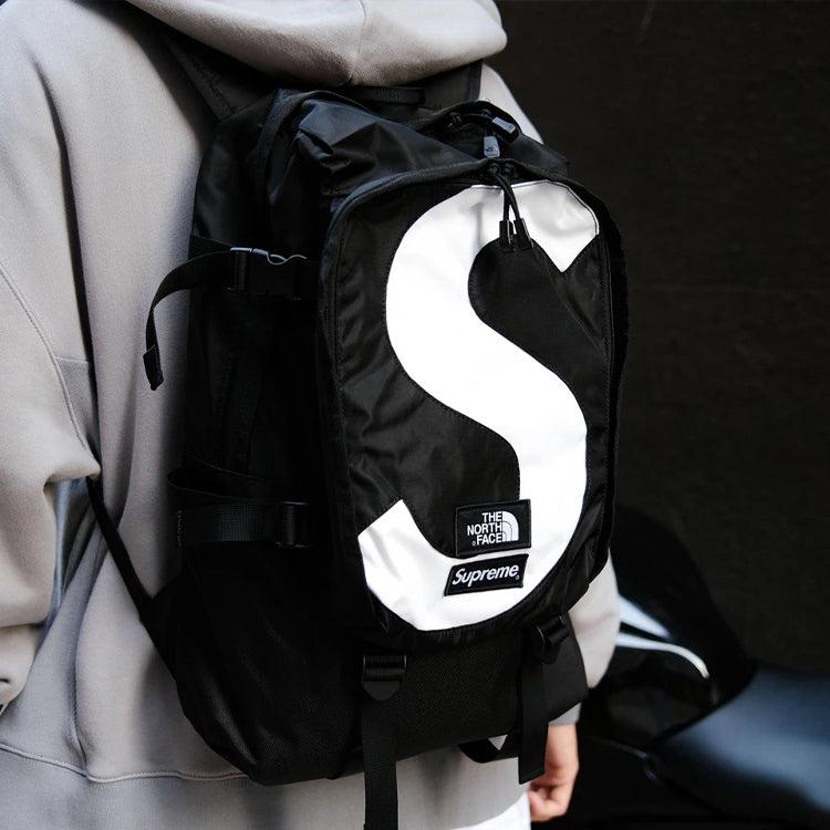 Supreme X The North Face Logo Backpack in Black for Men | Lyst