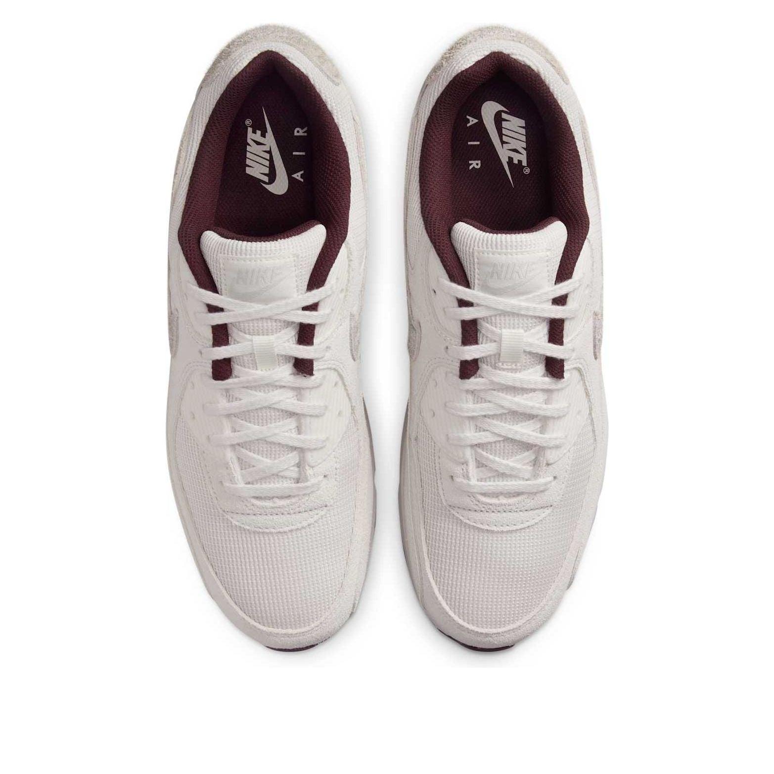 Nike Men’s Cream/White Sneakers with Maroon Swoosh Air Max 90G Nike Air Max 90 Men main image 4