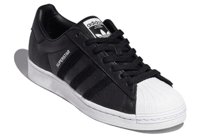 adidas Originals Superstar Velcro White in Black | Lyst