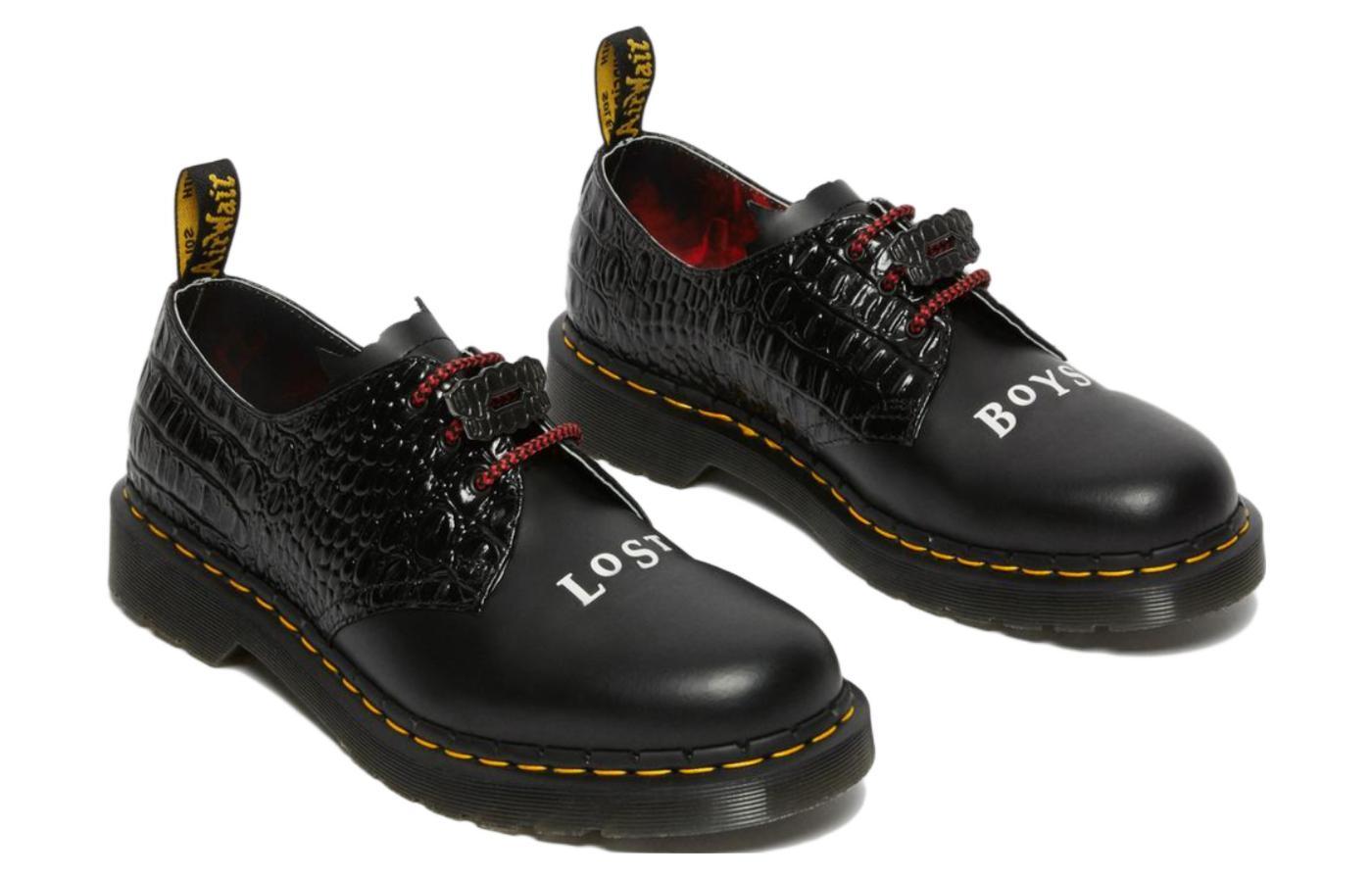 Dr. Martens 1461 Wb Lost Boys Leather Oxford Shoes in Black for