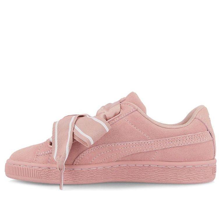 PUMA Wmns Suede Heart Satin Ii Cameo in Pink Lyst UK