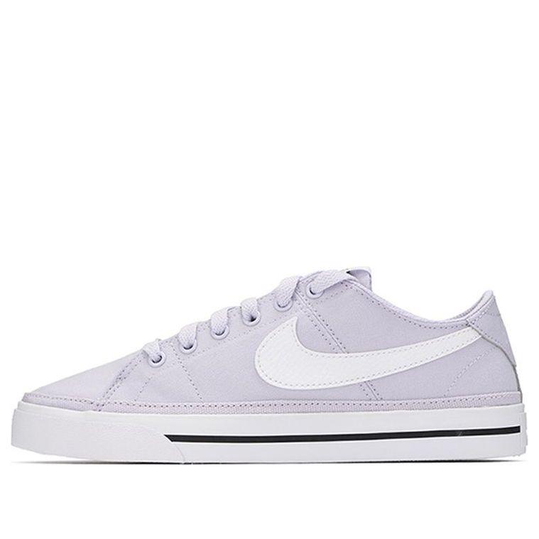 Nike Court Legacy Canvas Purple in White | Lyst