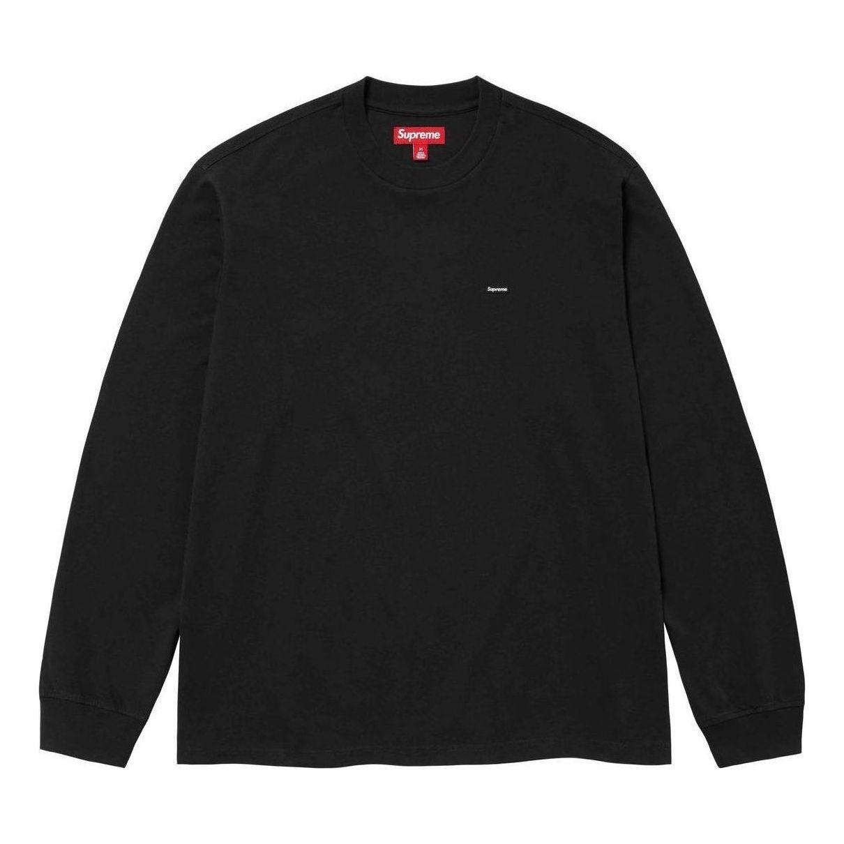 Supreme Box Logo L/S Tee L Navy ロンT