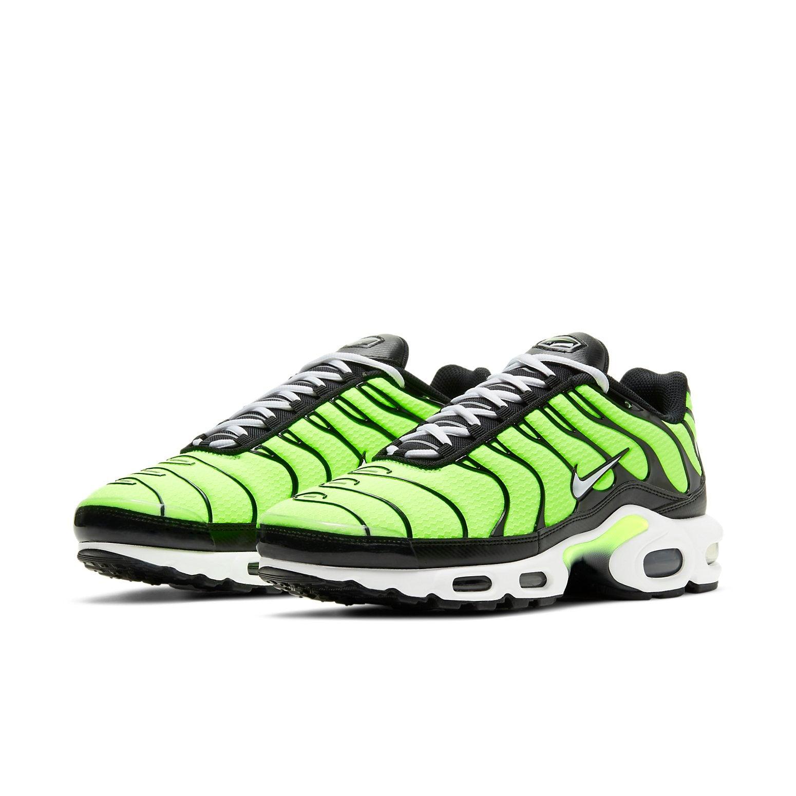 Lime air max plus on sale