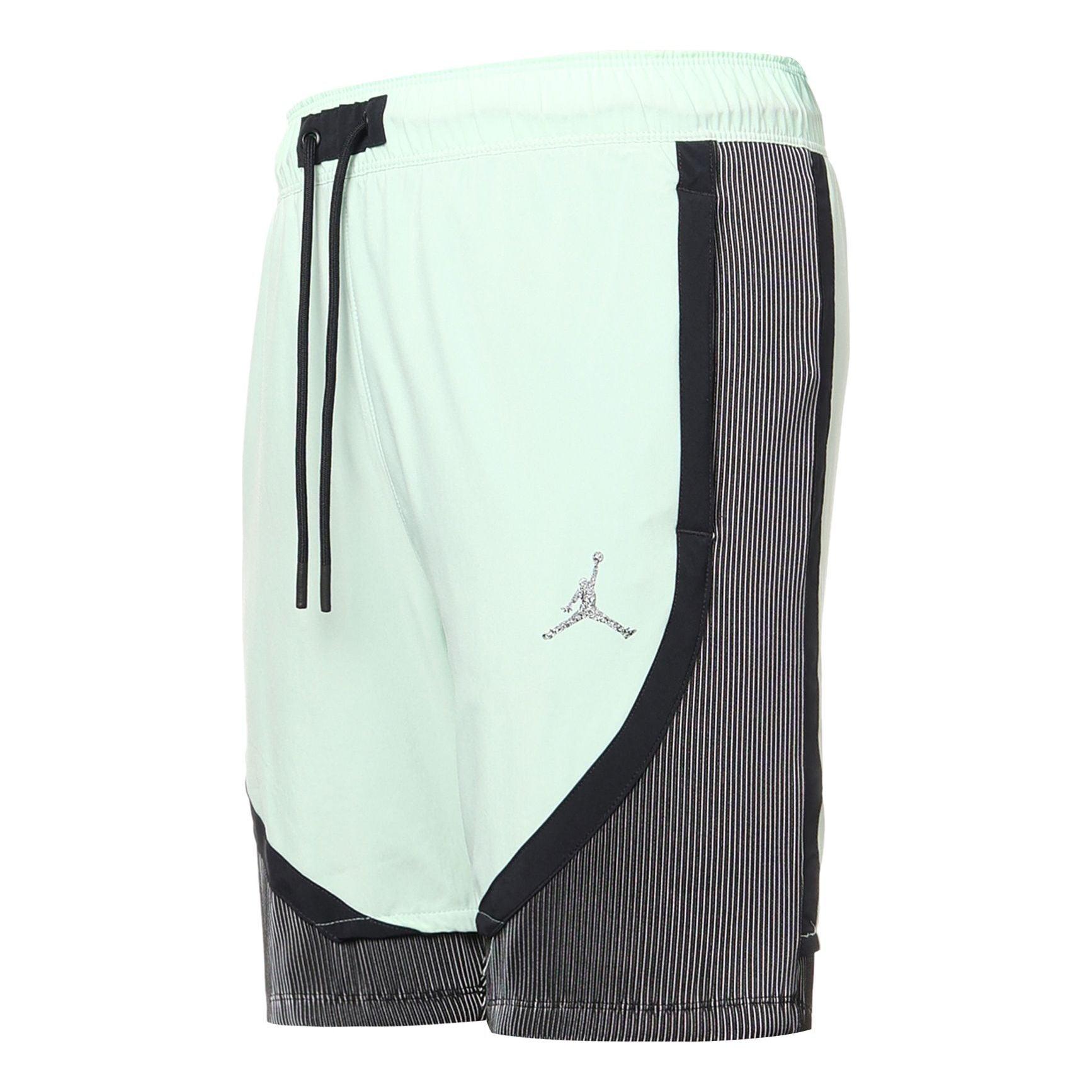 Nike Logo Micro Mark Lacing Colorblock Casual Shorts Mint Green for Men |  Lyst