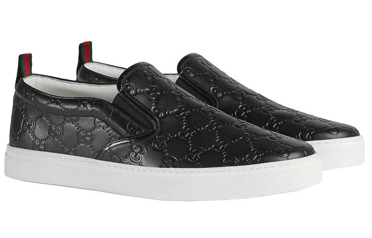 Gucci Signature Slip-on Sneaker in Black for Men