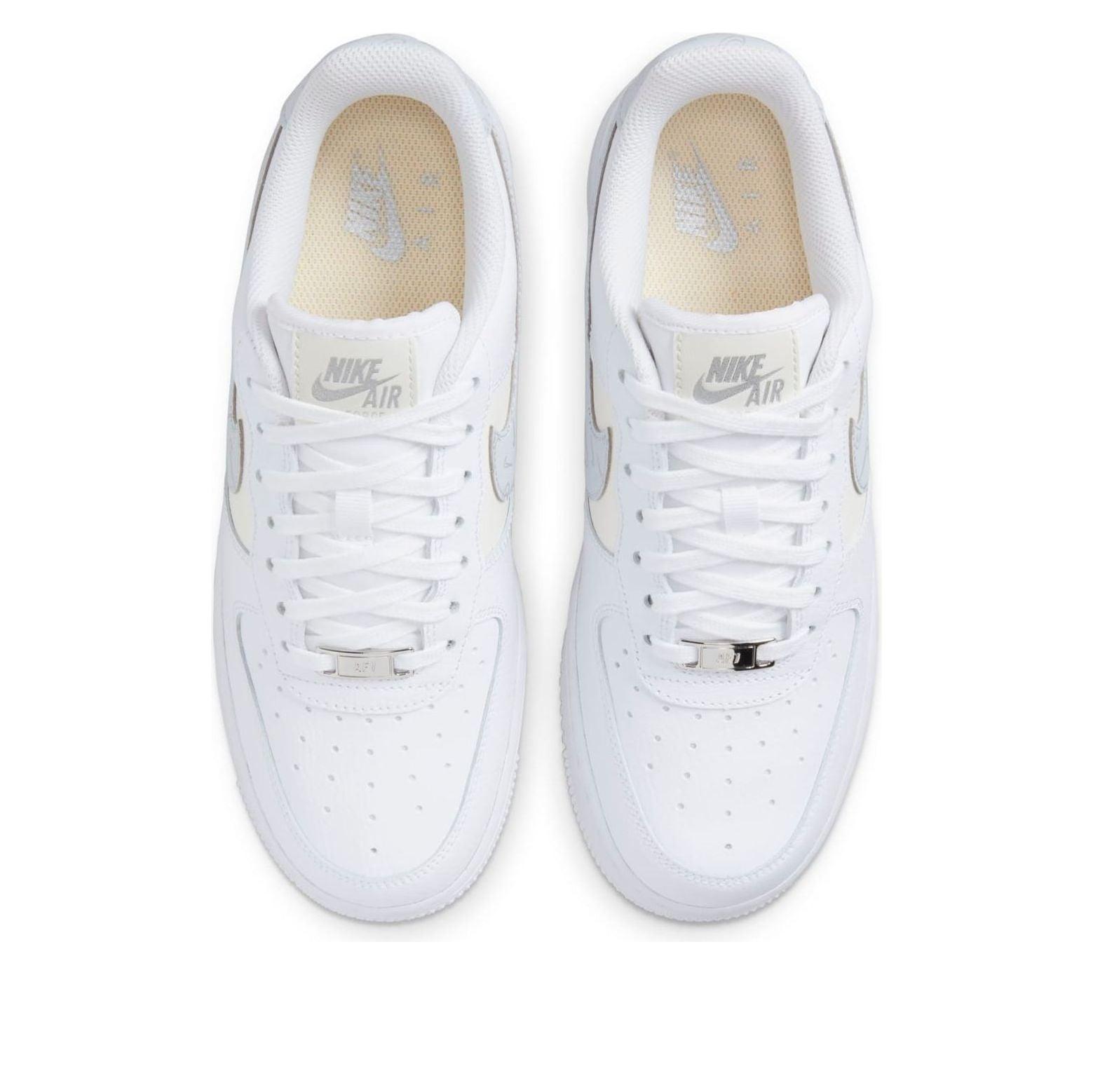 nike air force 1 mini swoosh white