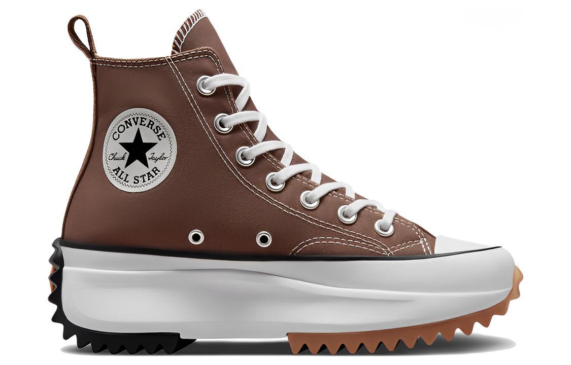 Converse Run Star Hike Platform High in Brown for Men | Lyst
