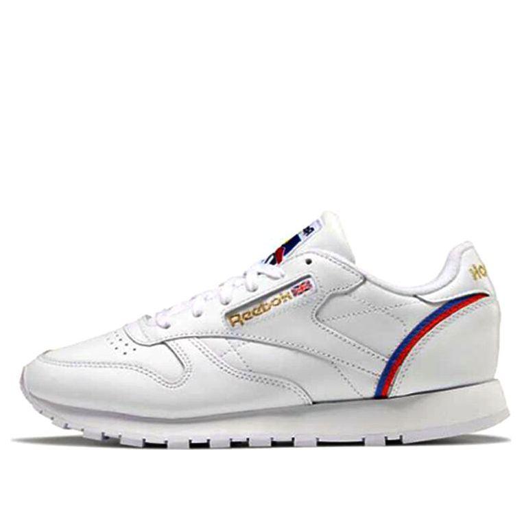 Reebok Classic Leather 'collage Of Flags' in White Lyst