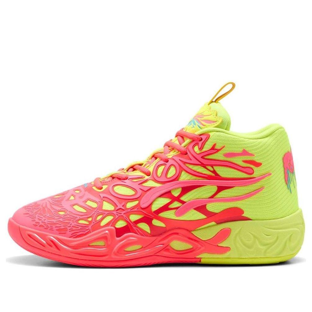 Puma pink and yellow shoes hot sale