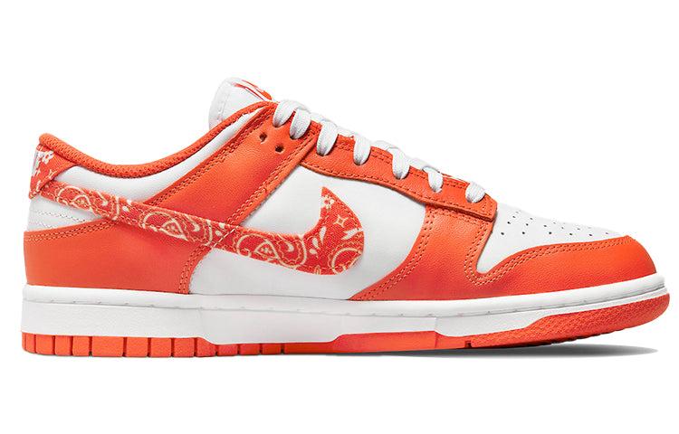 Nike Dunk Low Ess "orange Paisley" Sneakers in Red | Lyst