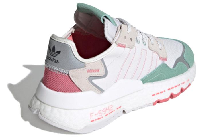adidas gazelle silver green womens Adidas Women's Nite Jogger Shoes (Size 38.5)