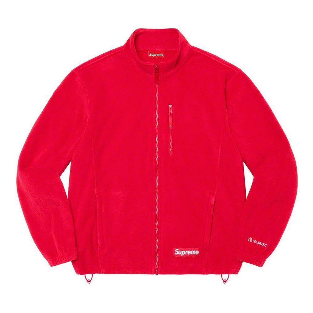 Supreme X Polartec Zip Jacket in Red for Men Lyst UK