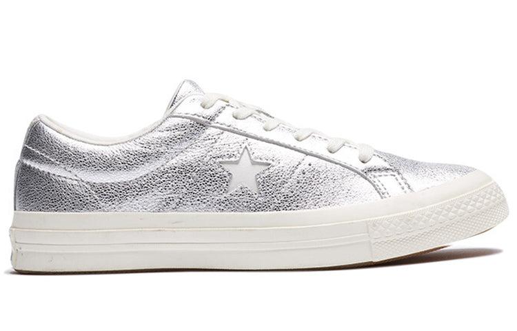 Converse One Star Shoes White/silver for Men | Lyst