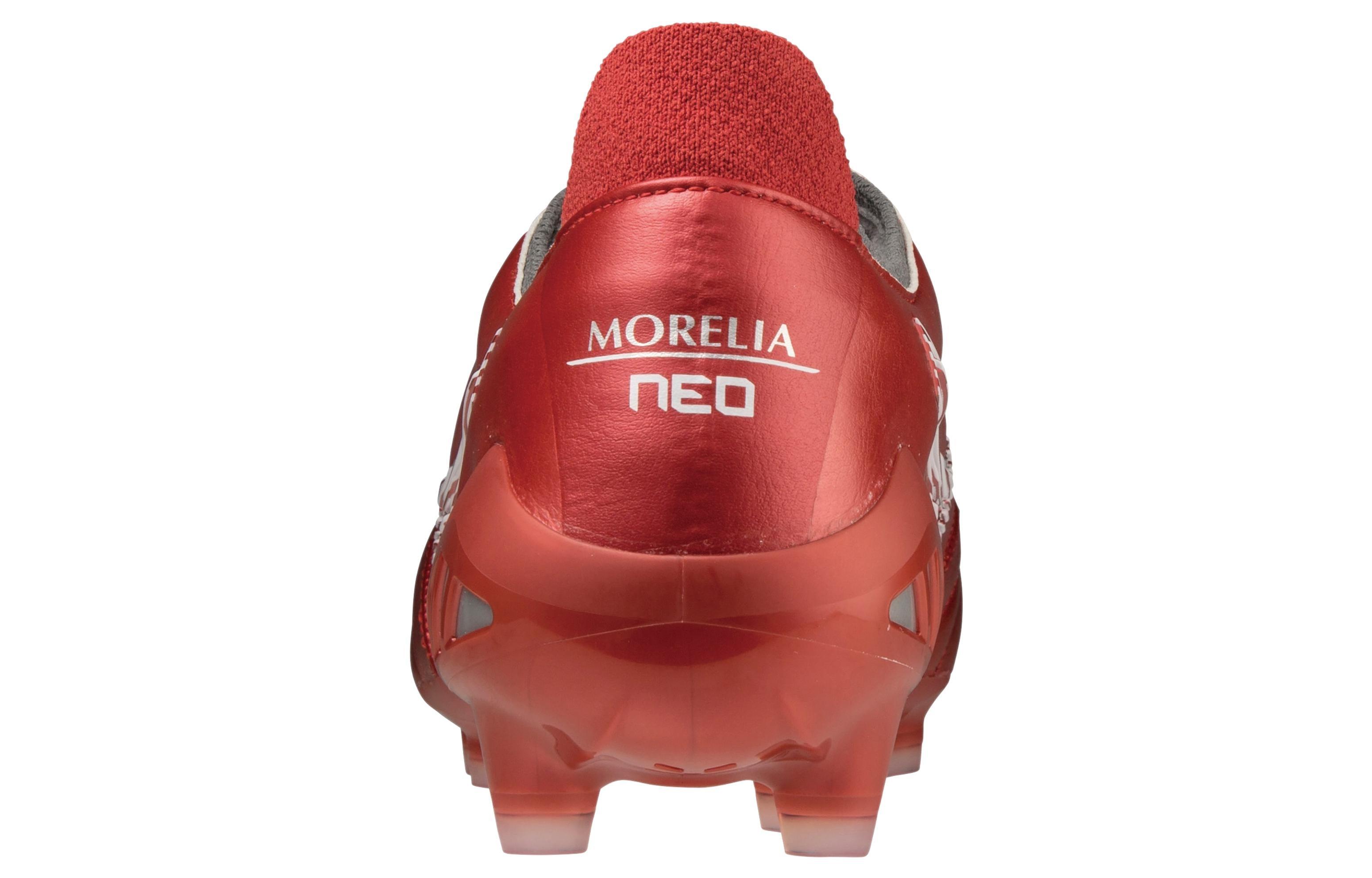 Mizuno Morelia Neo 3 Japan Football Boots 'Passion Pack' in Red