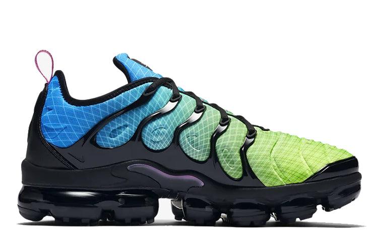 vapor max green and black