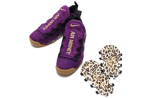 Nike Sneaker Nike Air More Money Purple Leopard Nike Air More