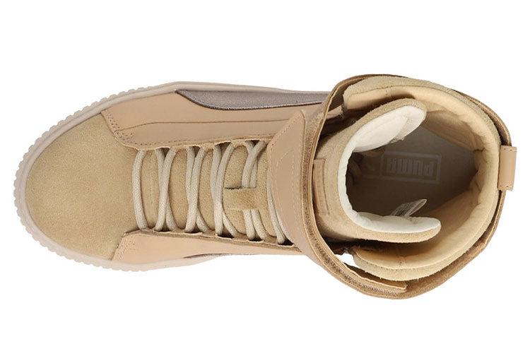 Puma tan high tops 2025