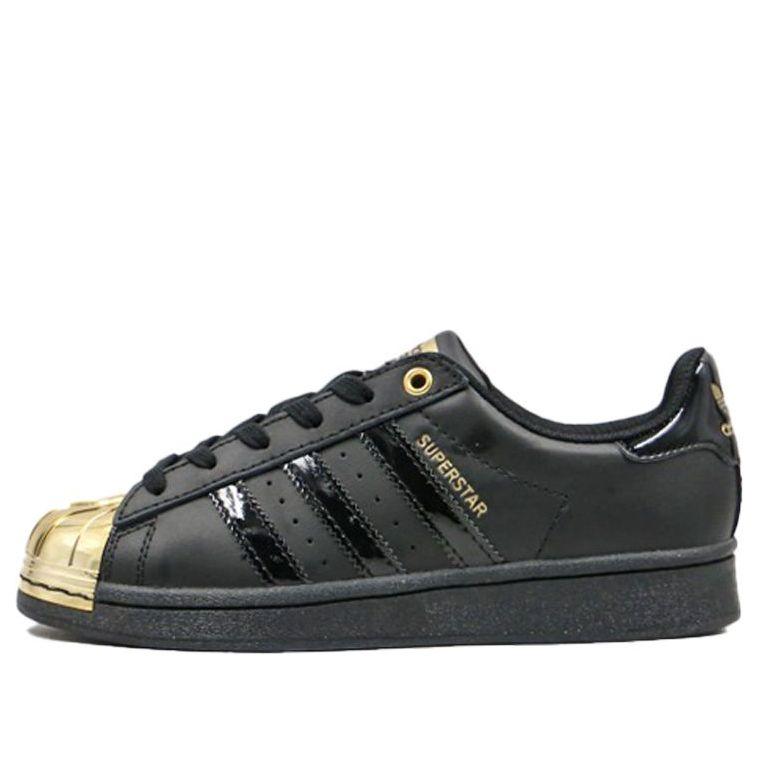 adidas Originals Adidas Superstar Metal Toe 'black Gold Metallic' | Lyst