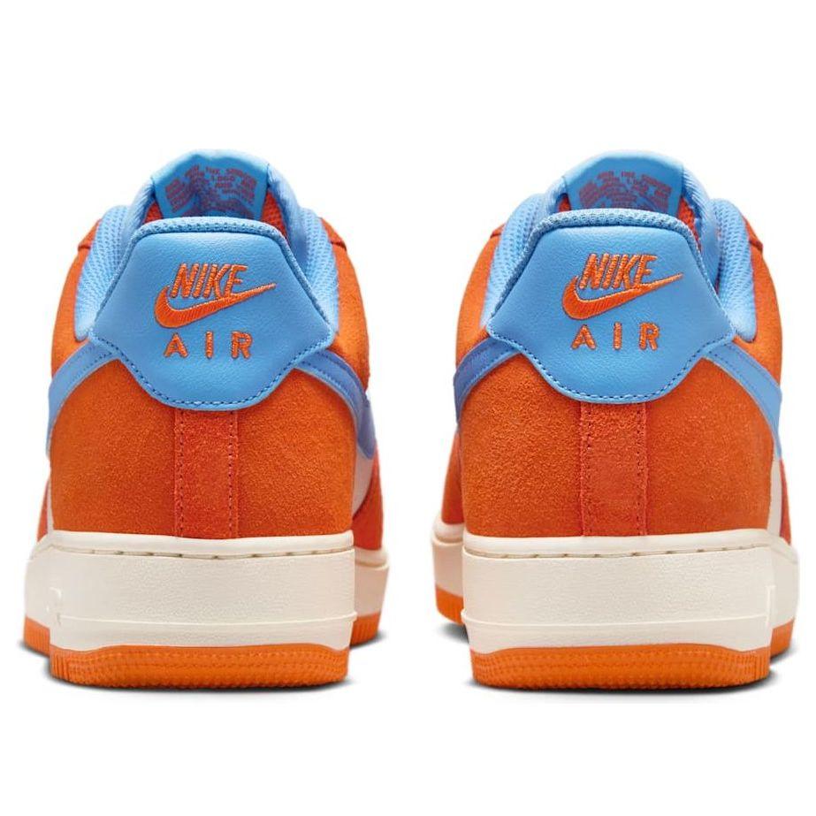 air force 1 orange and blue