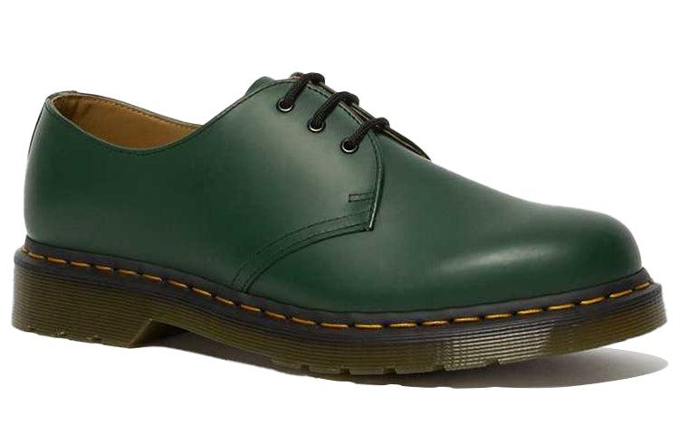 Dr. Martens 11 Smooth Leather Oxford Shoes 'dark Green' for Men | Lyst