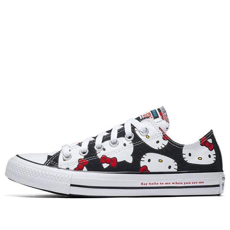 hello kitty x chuck taylor all star hi flowers