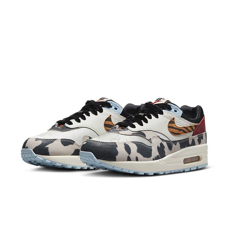 Nike Air Max 1 ' 'great Indoors Tiger Swoosh Cow Print' in White | Lyst