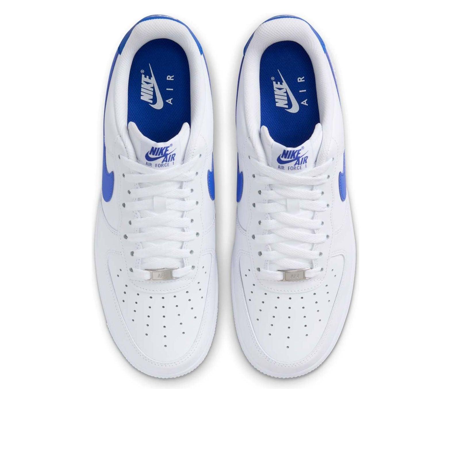 nike air force 1 white royal blue
