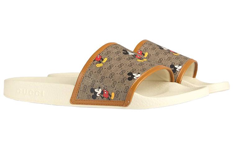 Gucci Disney X gg Slide 'mickey Mouse' in Natural for Men | Lyst