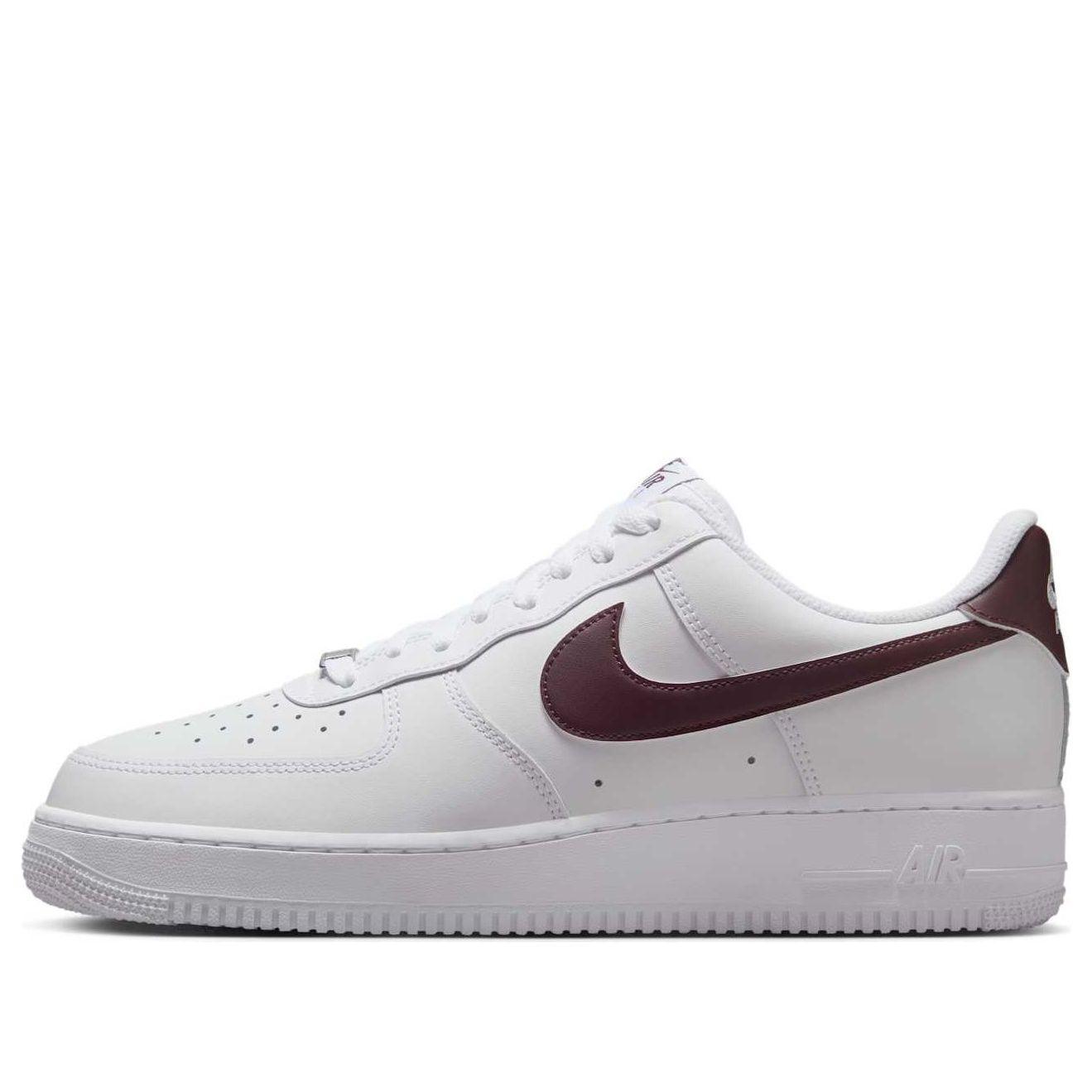 Nike Air Force '07 Burgundy Crush' in White for Men Lyst UK