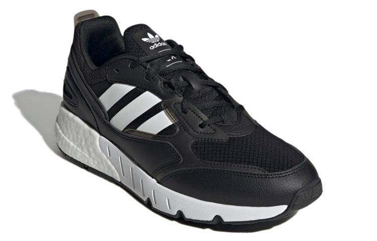 adidas gazelle silver green womens adidas Women's ZX 1K Boost Shoes, Black main image 0